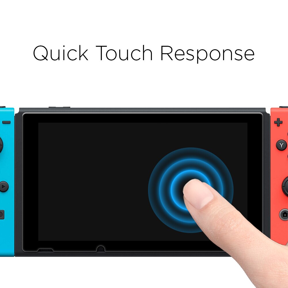 Nintendo Switch Screen Protector GLAS.tR SLIM (2 Stk)