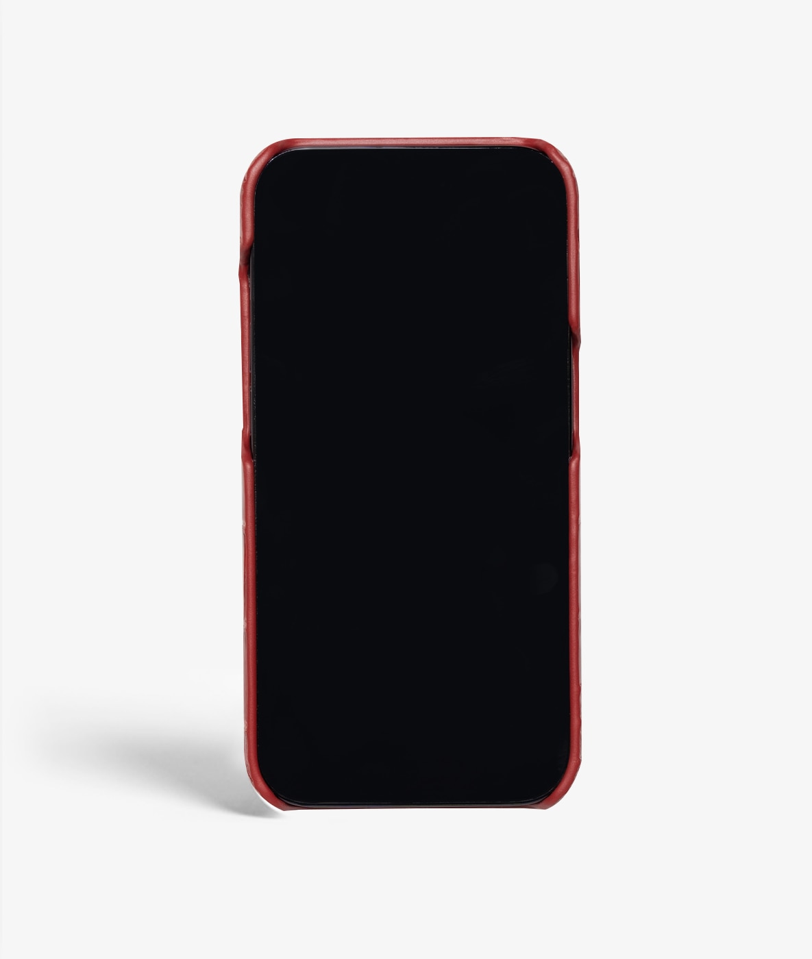 Deksel iPhone 14 Pro Max Croco Rød