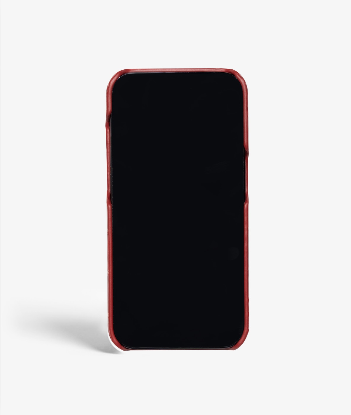 Deksel iPhone 14 Pro Croco Rød