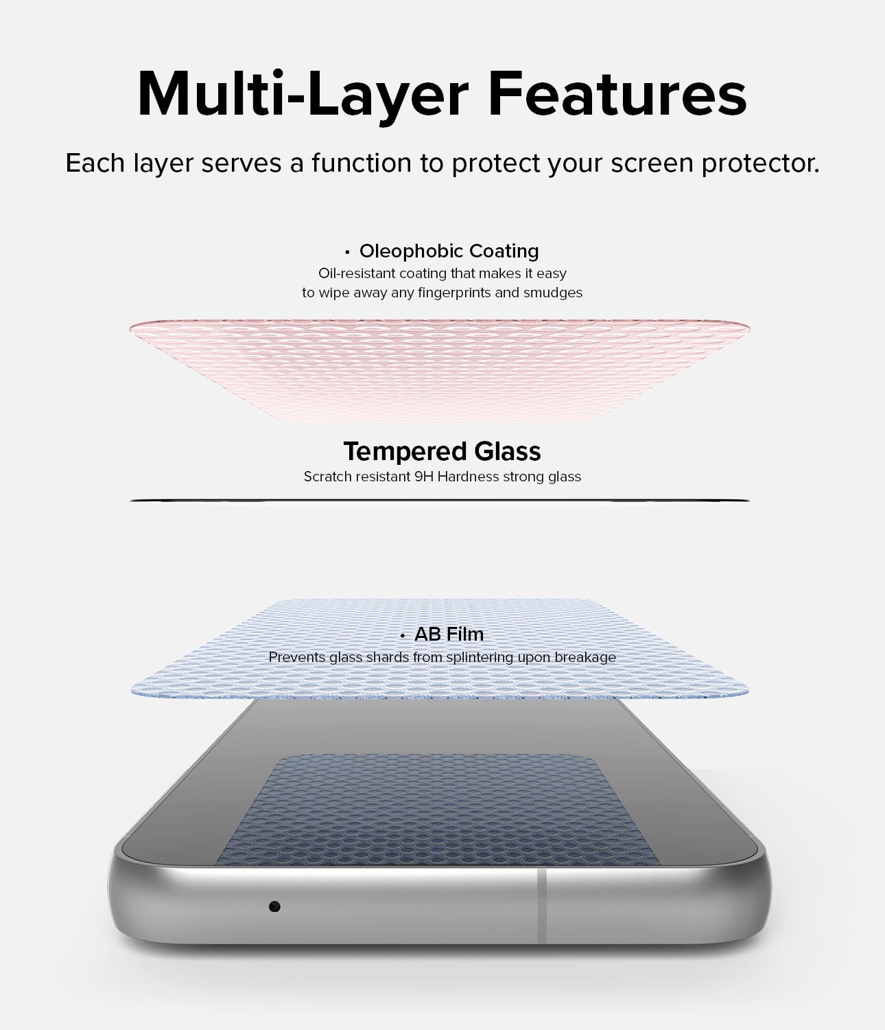 Screen Protector Glass Samsung Galaxy S23 FE (2-pack)