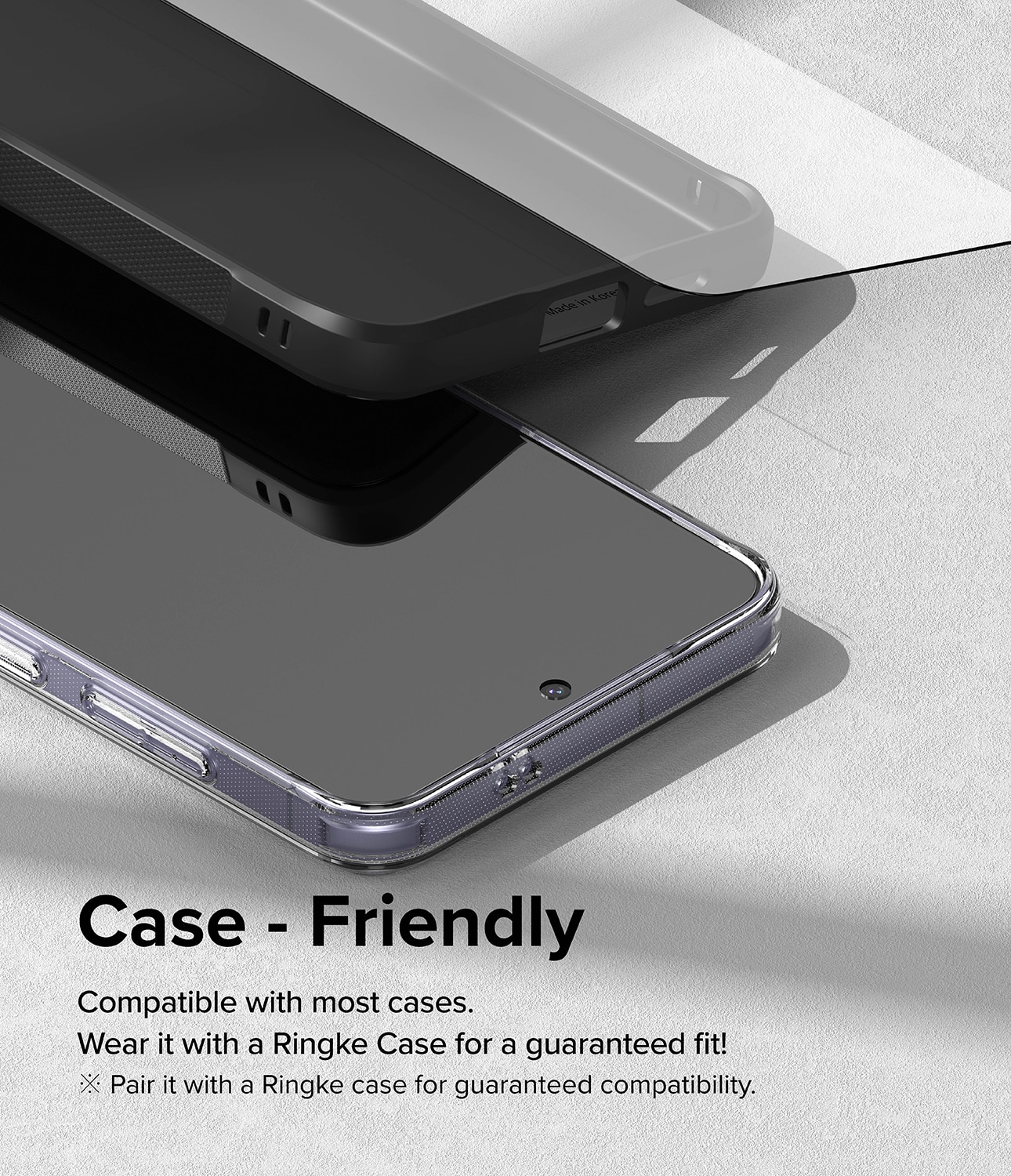 Ringke Easy Slide Glass (2-pack) Samsung Galaxy S24