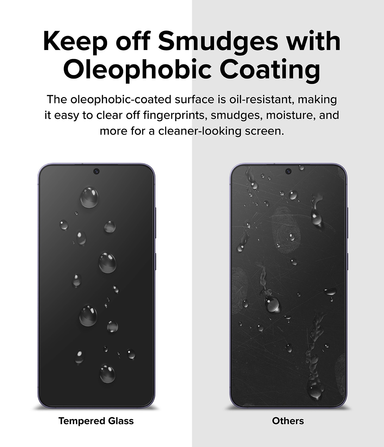Ringke Easy Slide Glass (2-pack) Samsung Galaxy S24