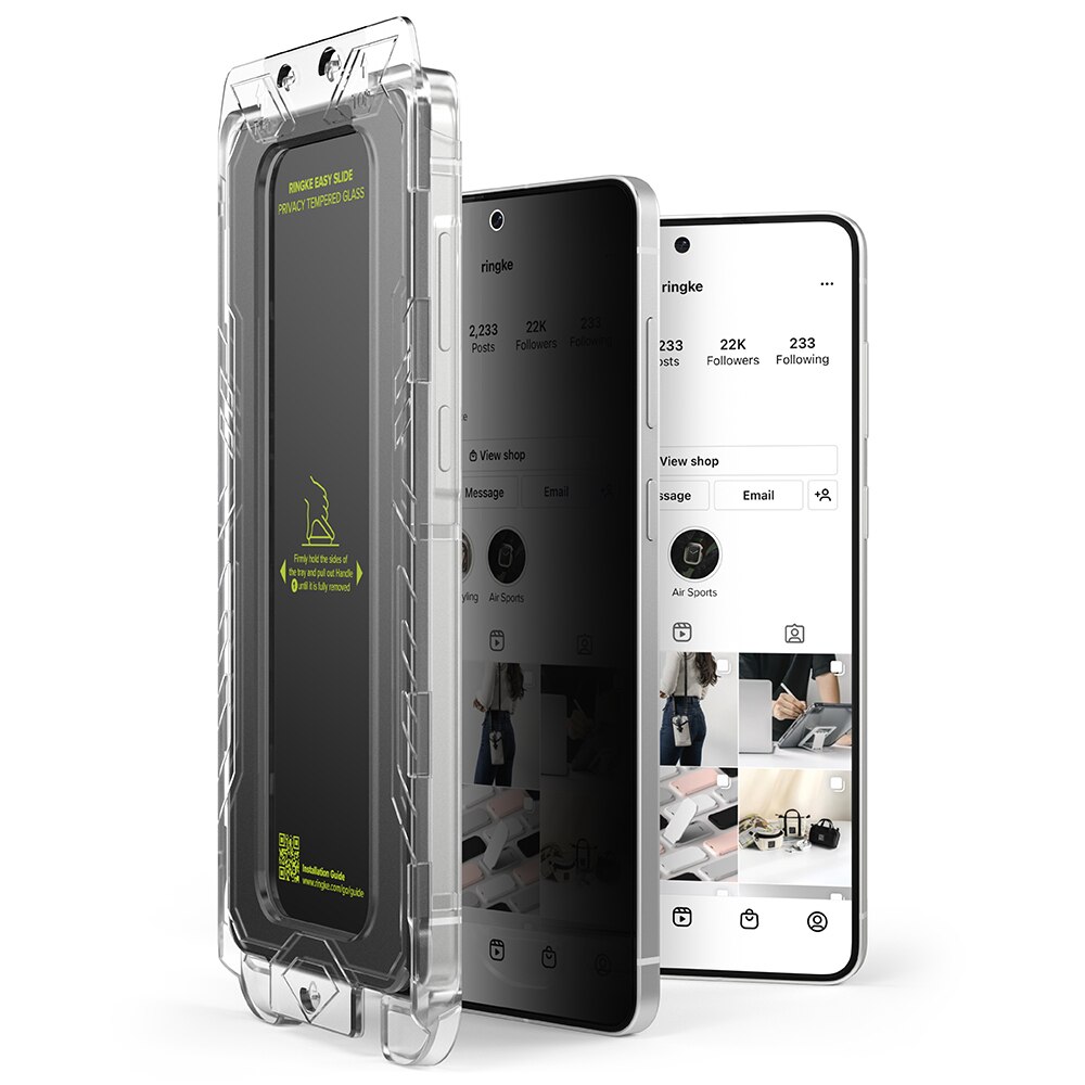 Easy Slide Privacy Glass (2-pack) Samsung Galaxy S25 Edge