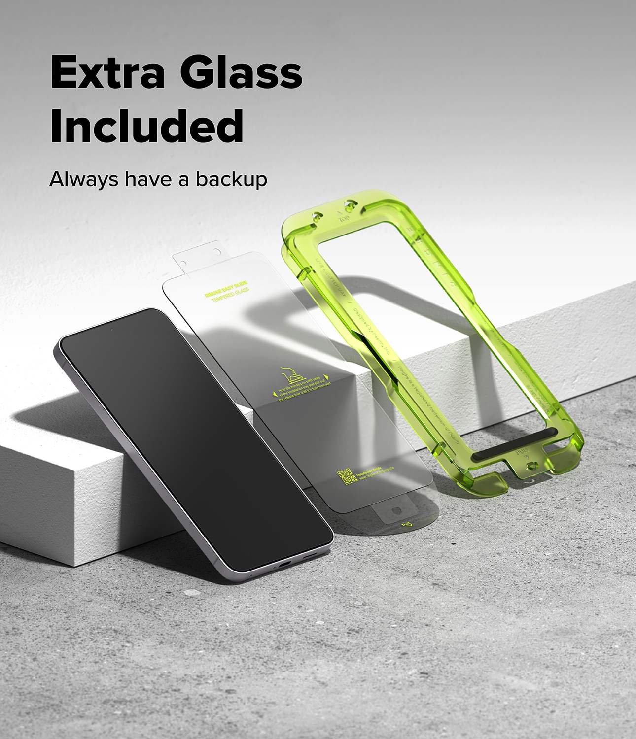 Easy Slide Glass (2-pack) Samsung Galaxy S25 FE
