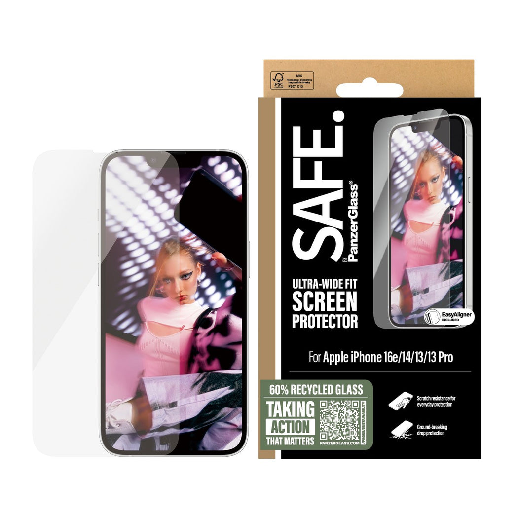 iPhone 13 Pro Skjermbeskytter Ultra Wide Fit (with EasyAligner)