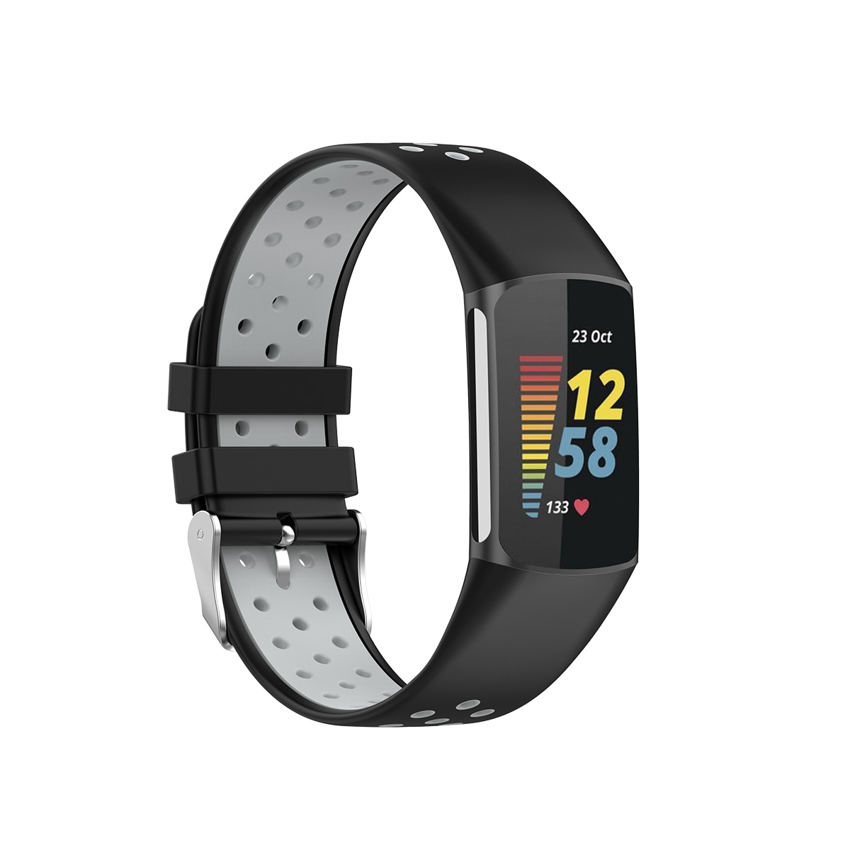 Fitbit Charge 5 Reim Silikon Sport svart