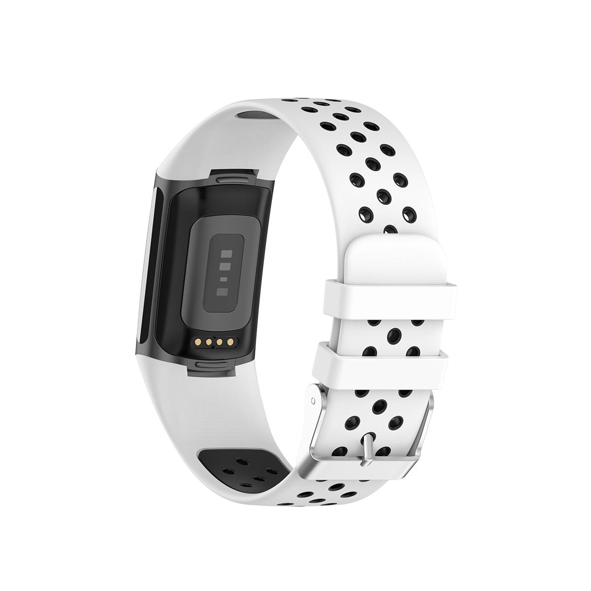Fitbit Charge 6 Reim Silikon Sport hvit