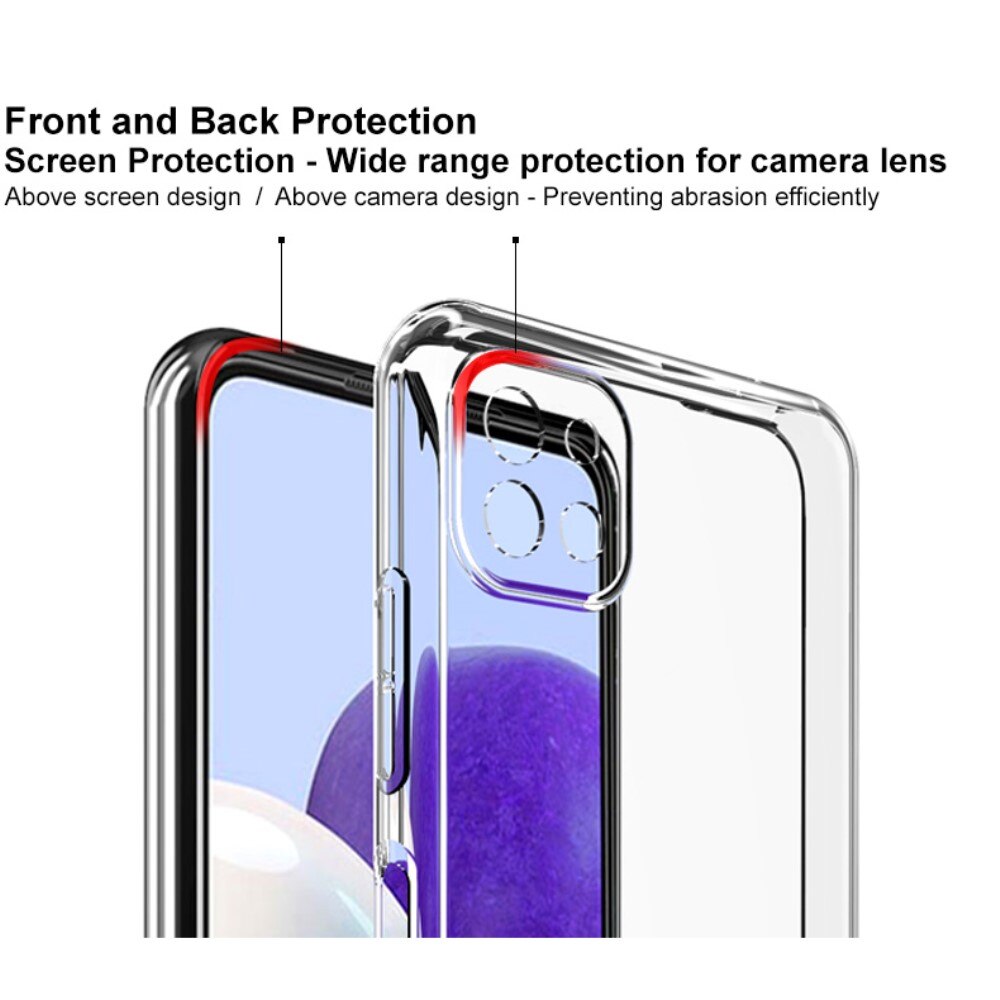 TPU Deksel Samsung Galaxy A22 5G Gjennomsiktig