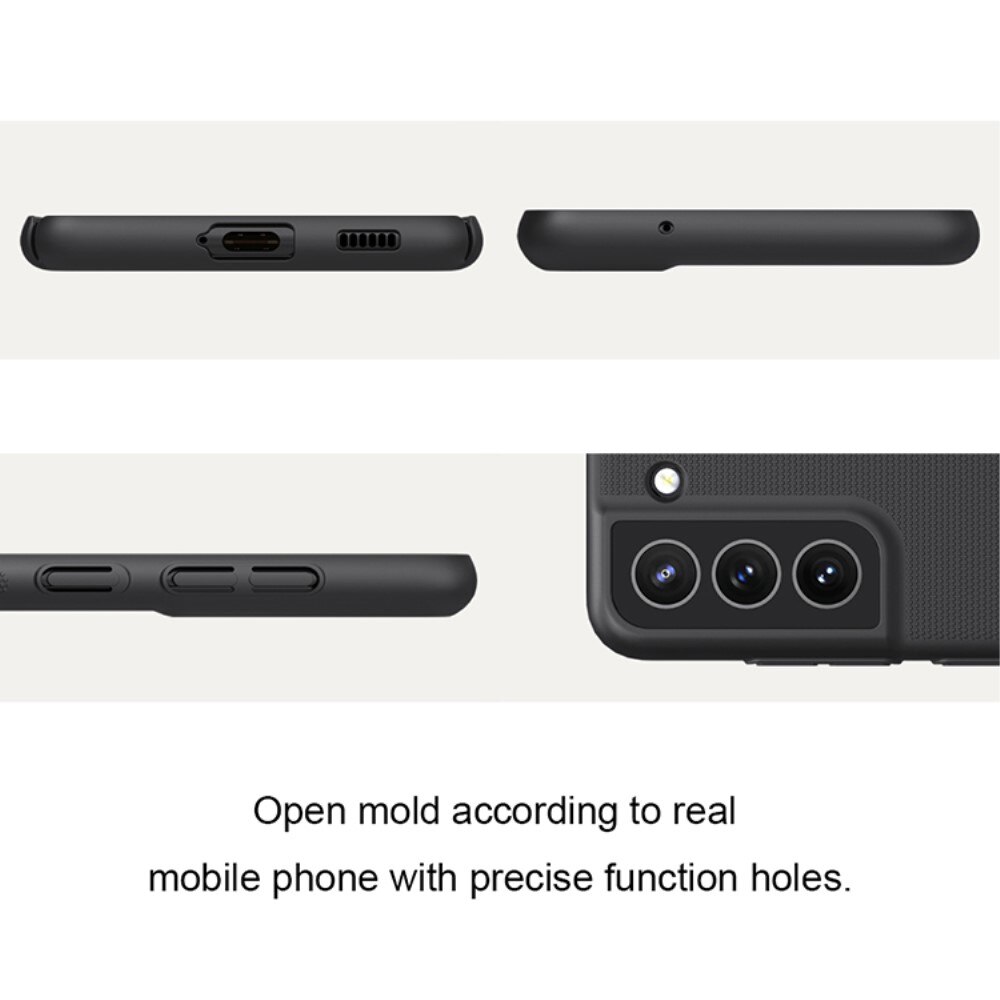 Super Frosted Shield Samsung Galaxy S21 FE svart