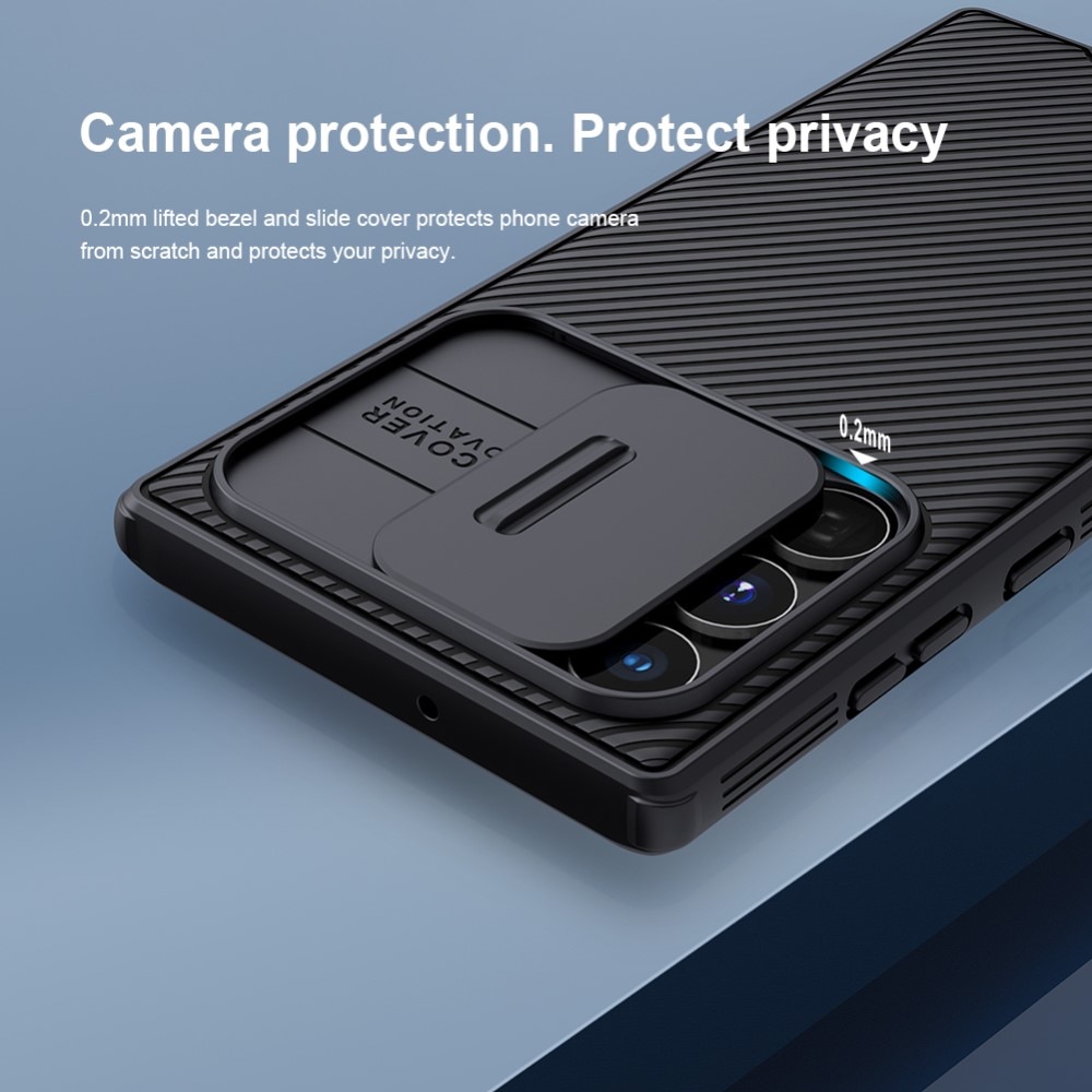 CamShield Deksel Samsung Galaxy S22 Ultra svart
