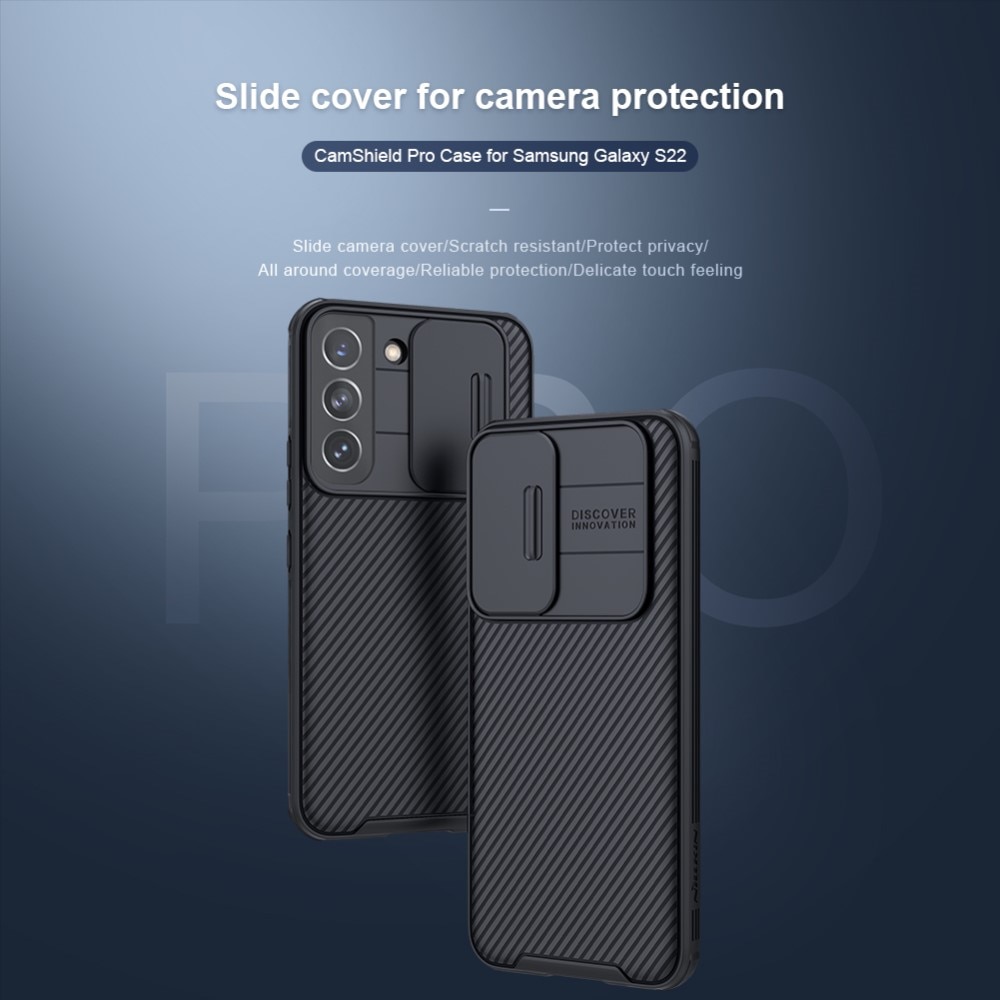 CamShield Deksel Samsung Galaxy S22 svart