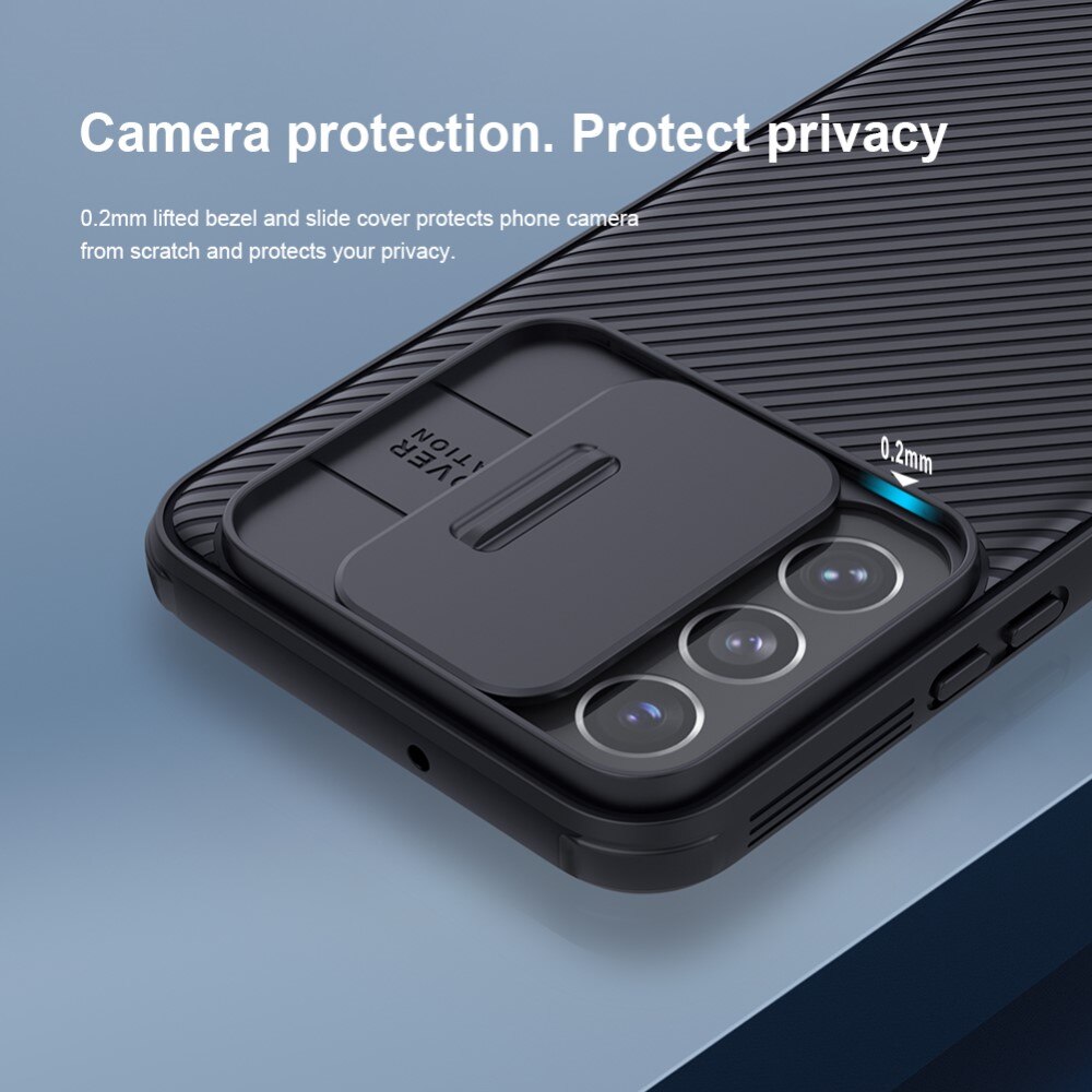 CamShield Deksel Samsung Galaxy S22 Plus Svart