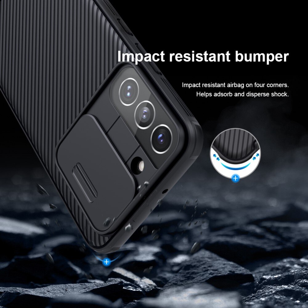 CamShield Deksel Samsung Galaxy S22 Plus Svart