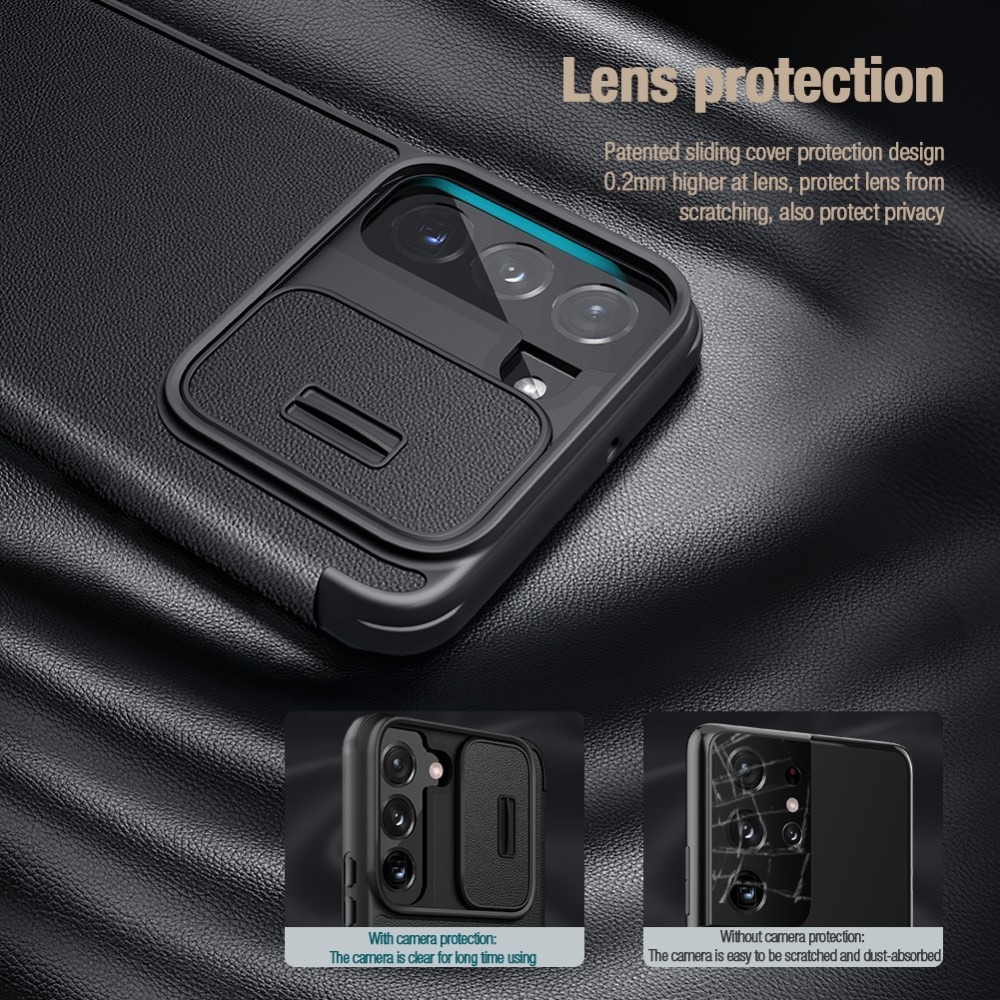 Qin Pro Camshield Samsung Galaxy S23 Plus Black