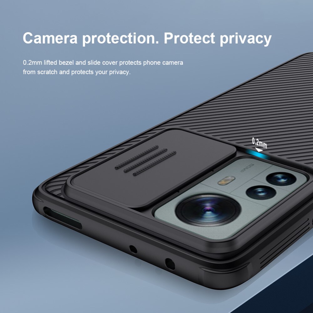 CamShield Deksel Xiaomi 12 Pro Svart