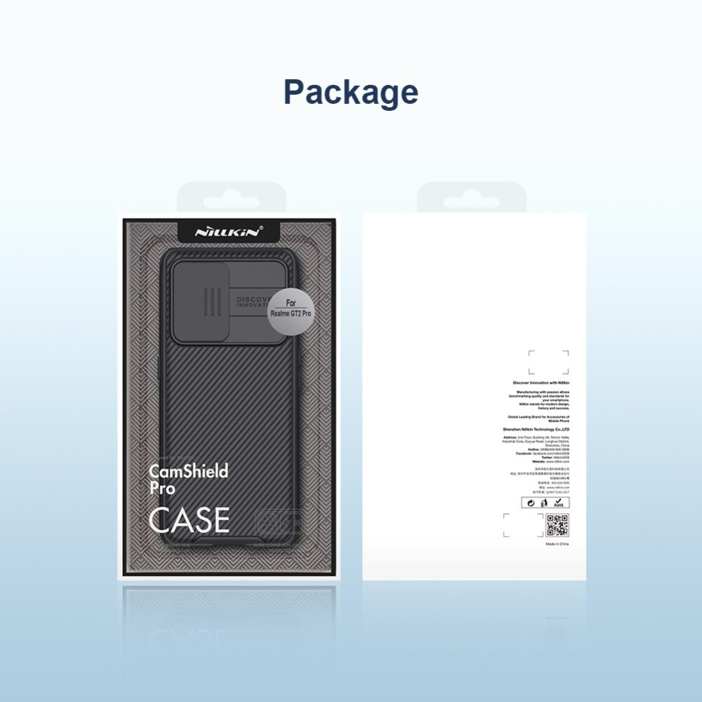 CamShield Deksel Realme GT 2 Pro Svart
