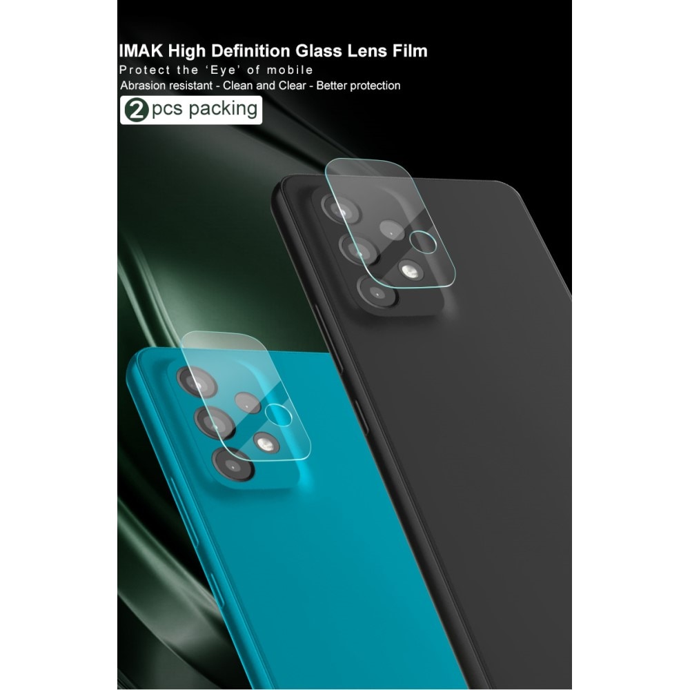 2-pack Herdet Glass Linsebeskyttelse Samsung Galaxy A33/A53/A73