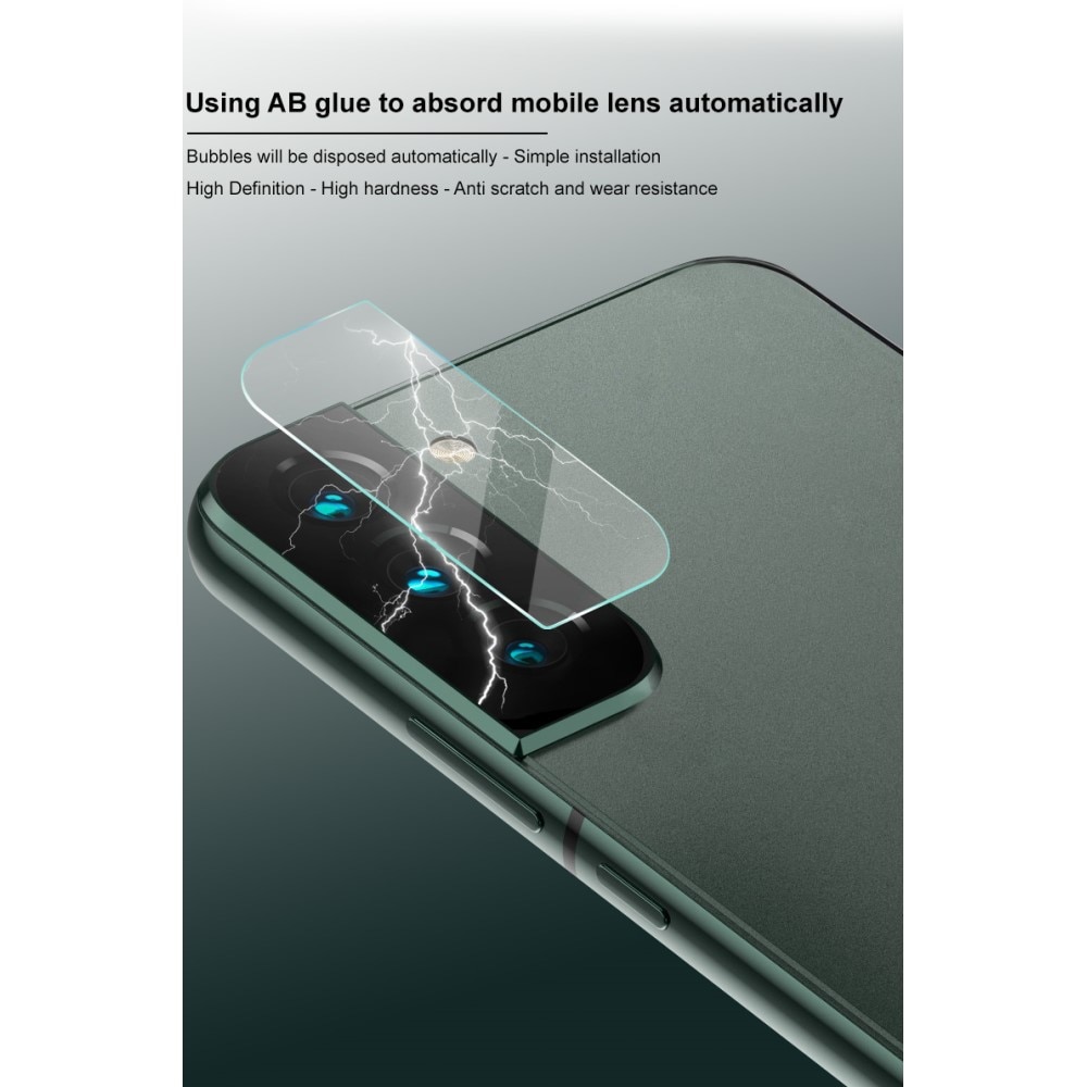 2-pack Herdet Glass Linsebeskyttelse Samsung Galaxy S22/S22 Plus