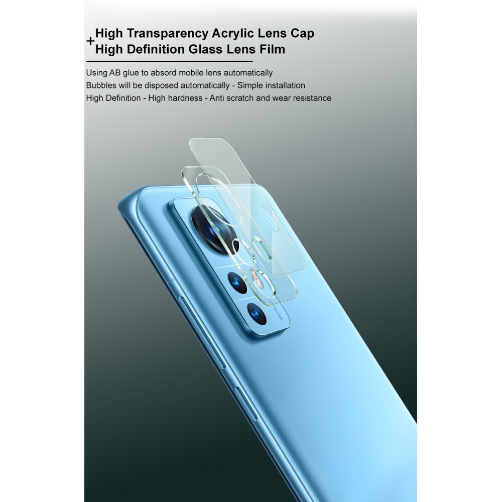 Herdet Glass Linsebeskyttelse Xiaomi 12 Gjennomsiktig