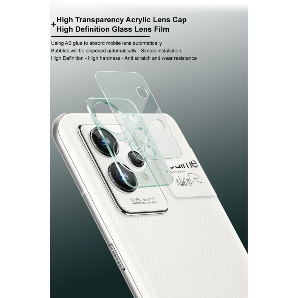 Herdet Glass Linsebeskyttelse Realme GT 2 Pro