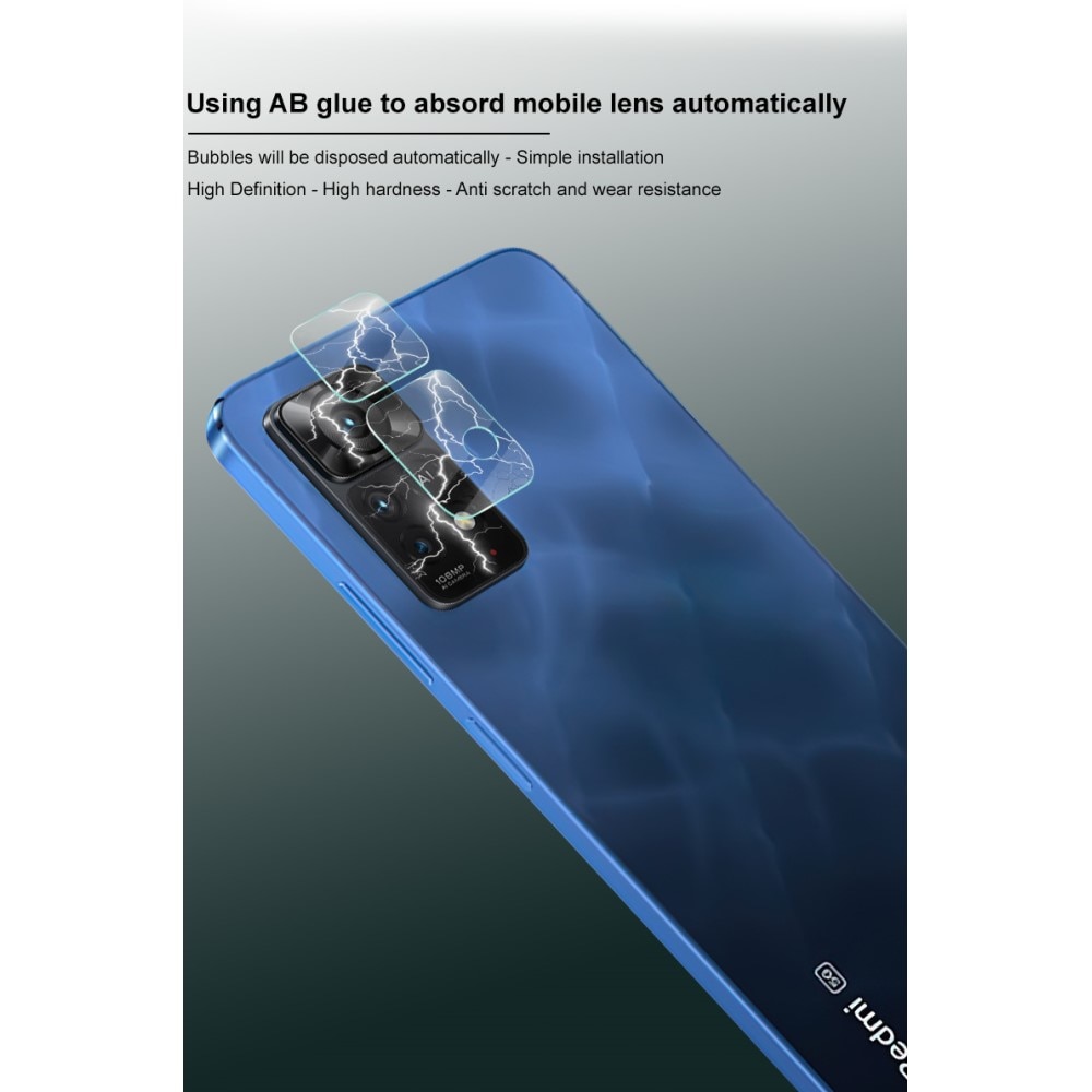 2-pack Herdet Glass Linsebeskyttelse Xiaomi Redmi Note 11 Pro