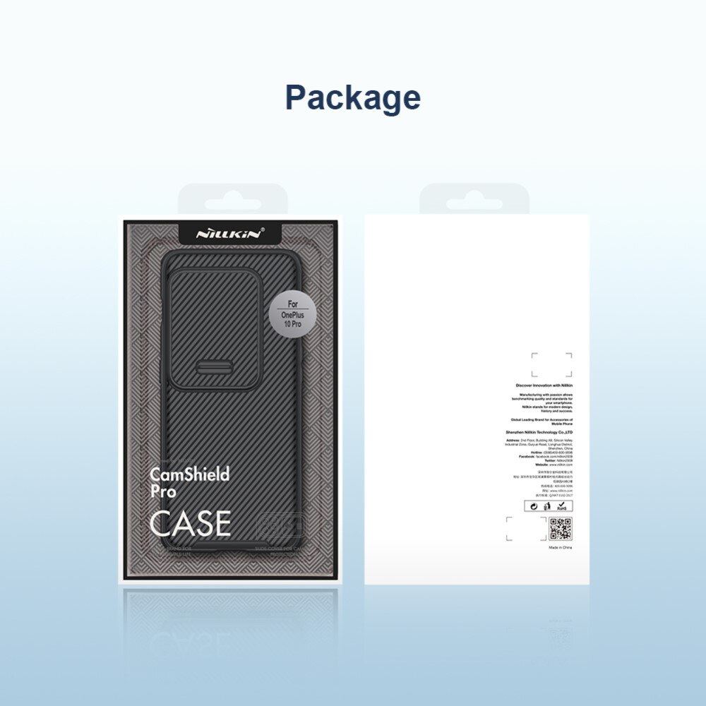 CamShield Deksel  OnePlus 10 Pro Svart
