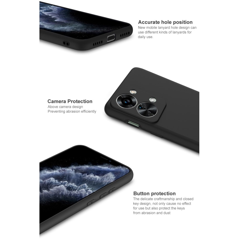 TPU Deksel  Oneplus Nord 2T 5G Svart