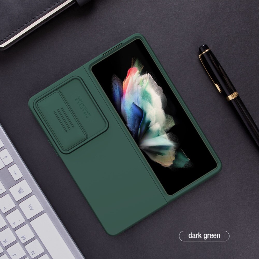 Soft CamShield Deksel Galaxy Z Fold 4 grønn