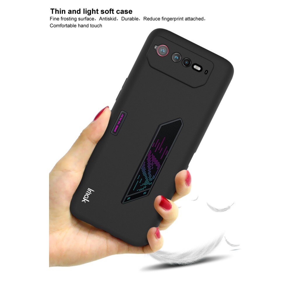 Frosted TPU Case Asus ROG Phone 6 Black