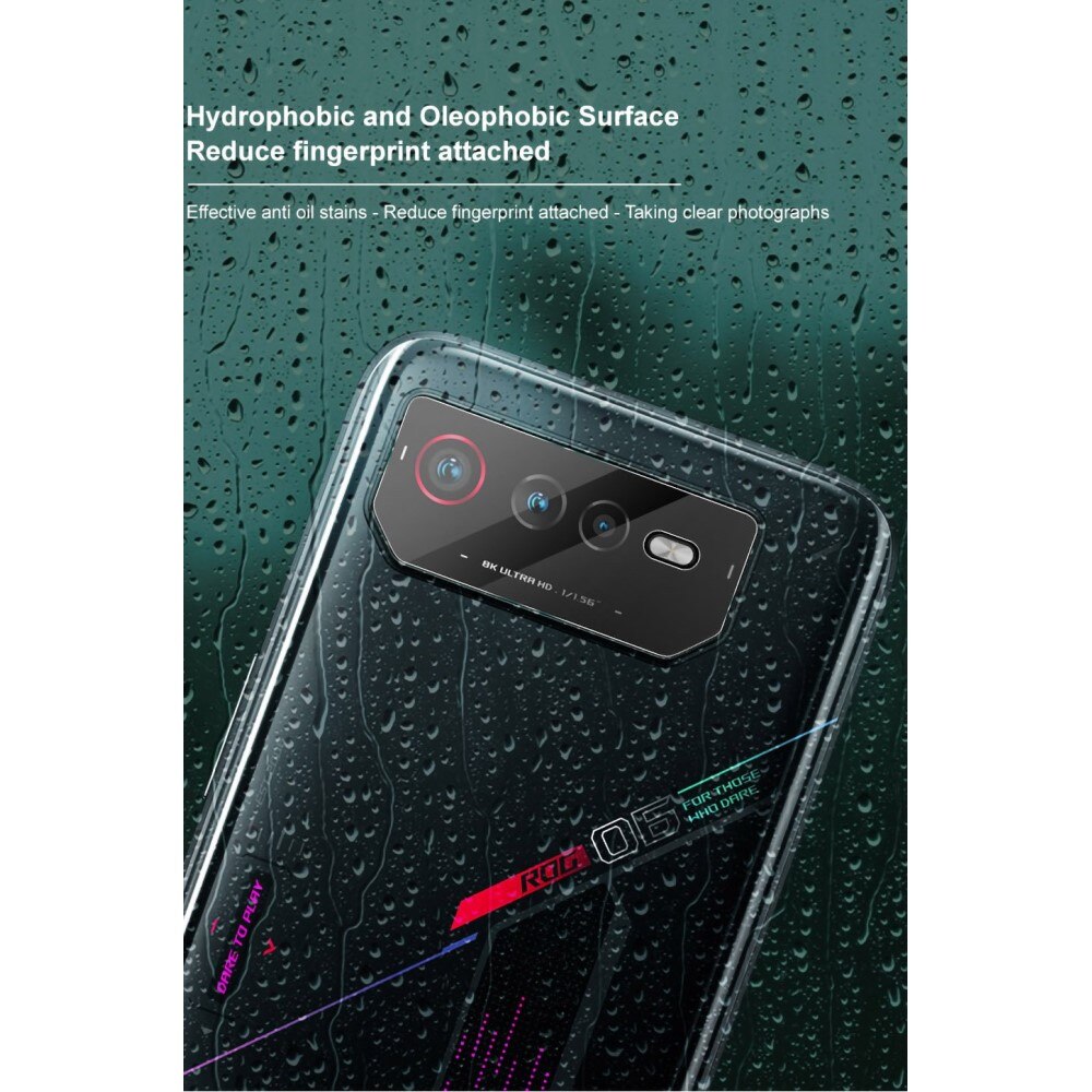 2-pack Herdet Glass Linsebeskyttelse Asus ROG Phone 6/6 Pro