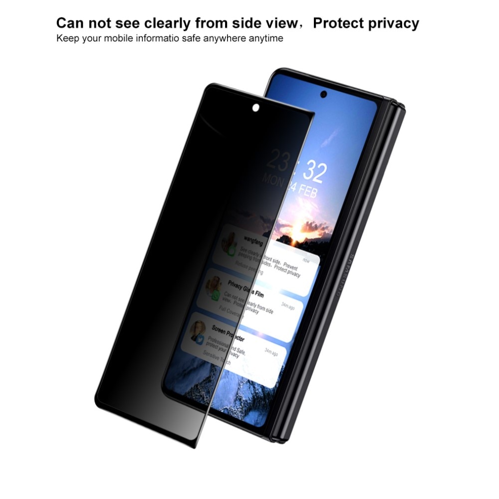 Heldekkende Privacy Skjermbeskytter Samsung Galaxy Z Fold 4