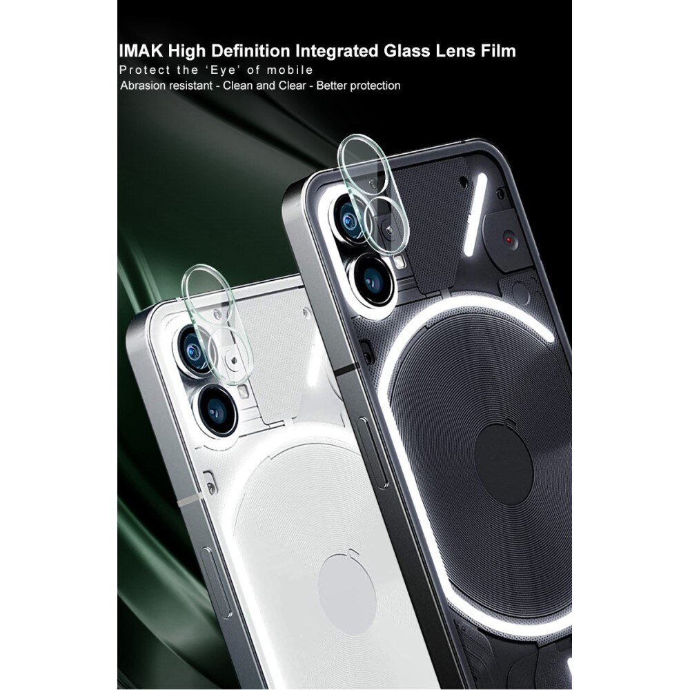 Herdet Glass Linsebeskyttelse Nothing Phone 1 Gjennomsiktig