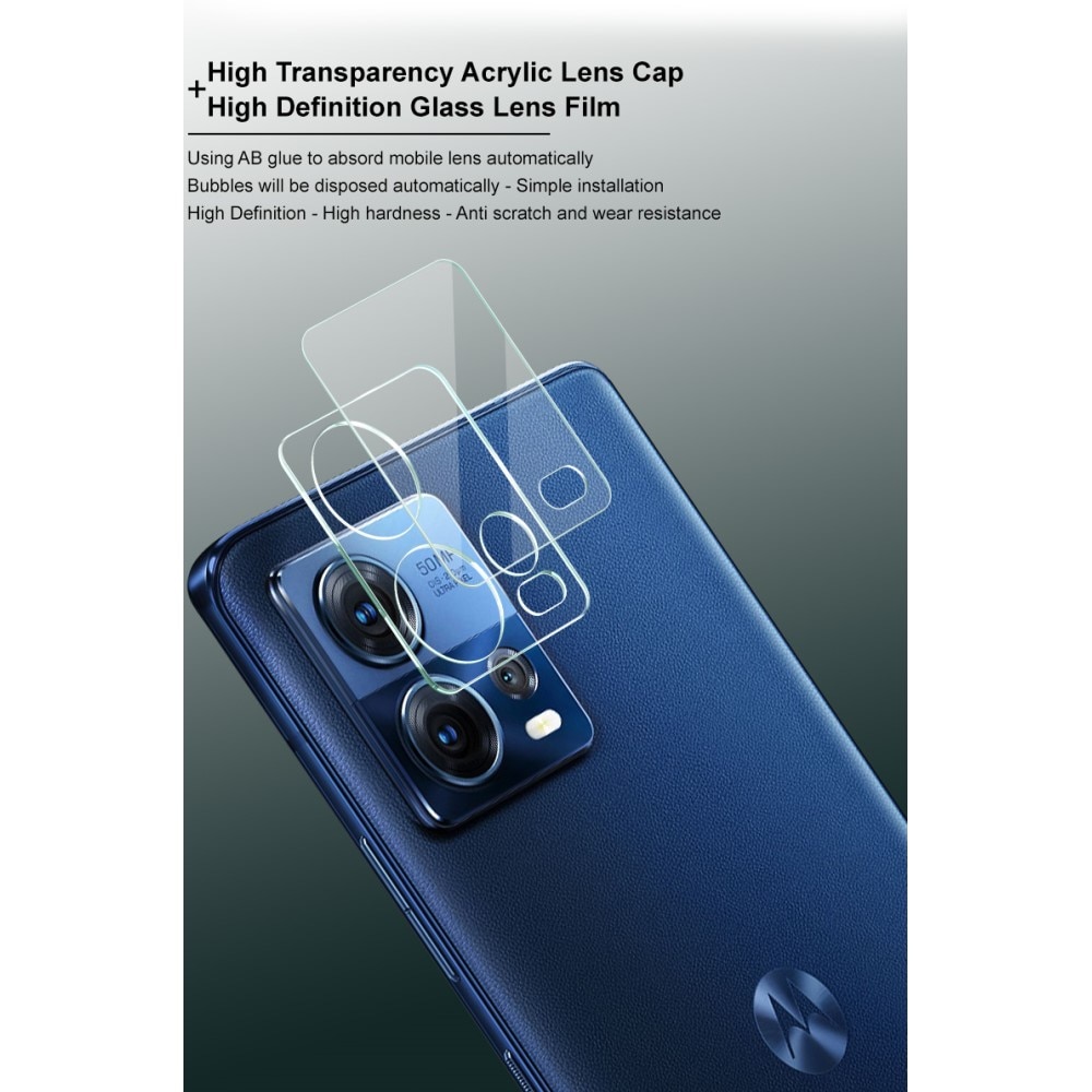 Herdet Glass Linsebeskyttelse Motorola Edge 30 Fusion
