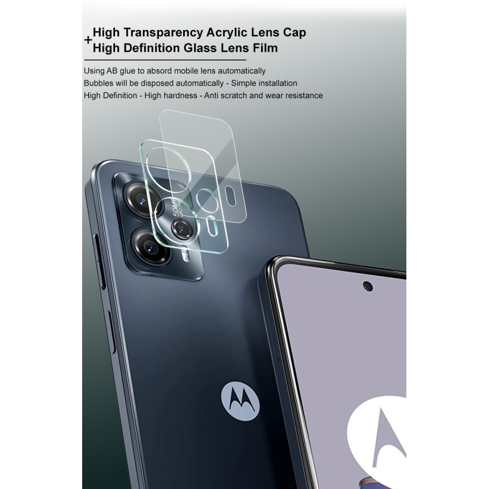 Herdet Glass Linsebeskyttelse Motorola Moto G13/Moto G23 Gjennomsiktig