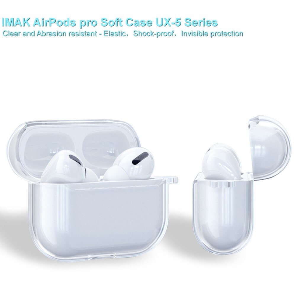 TPU Deksel Apple AirPods Pro Crystal Clear