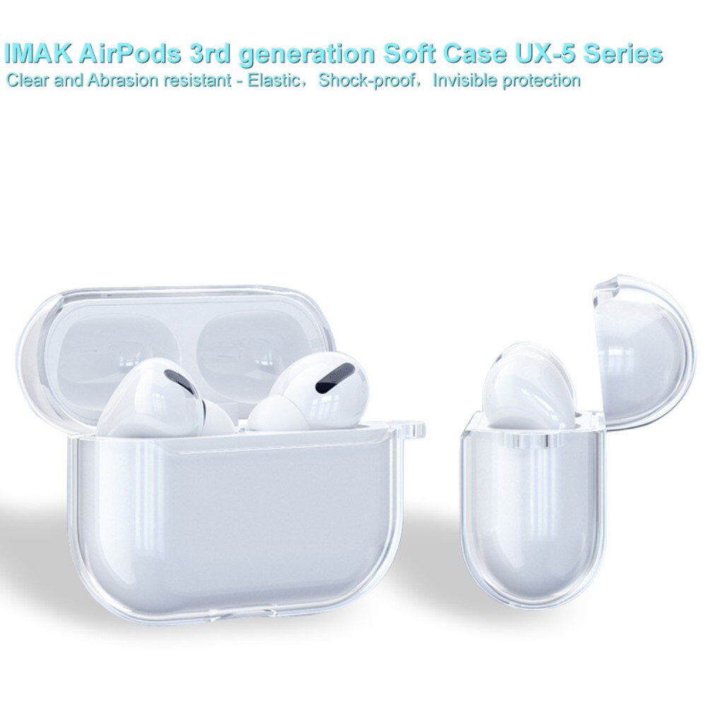 TPU Deksel Apple AirPods 3 Crystal Clear