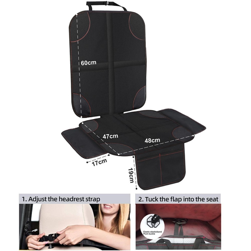 Bilsetebeskyttelse universal svart