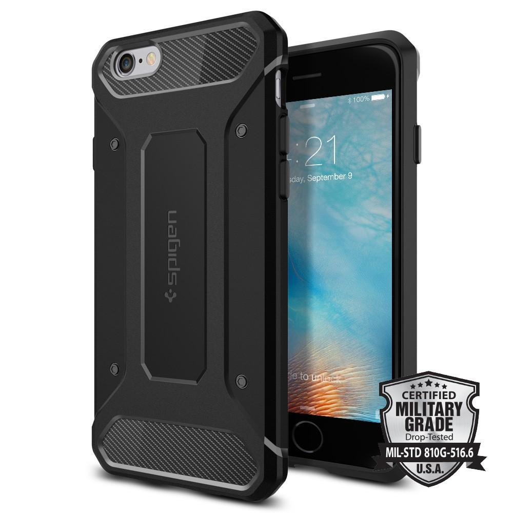 iPhone 6/6S Rugged Armor Case svart