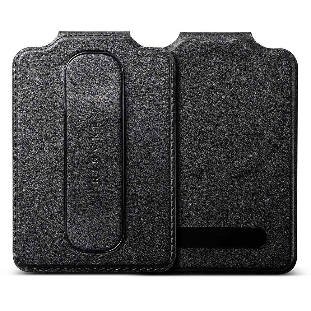 Samsung Galaxy Card Holder Slide Grip Magnetic Edge Svart