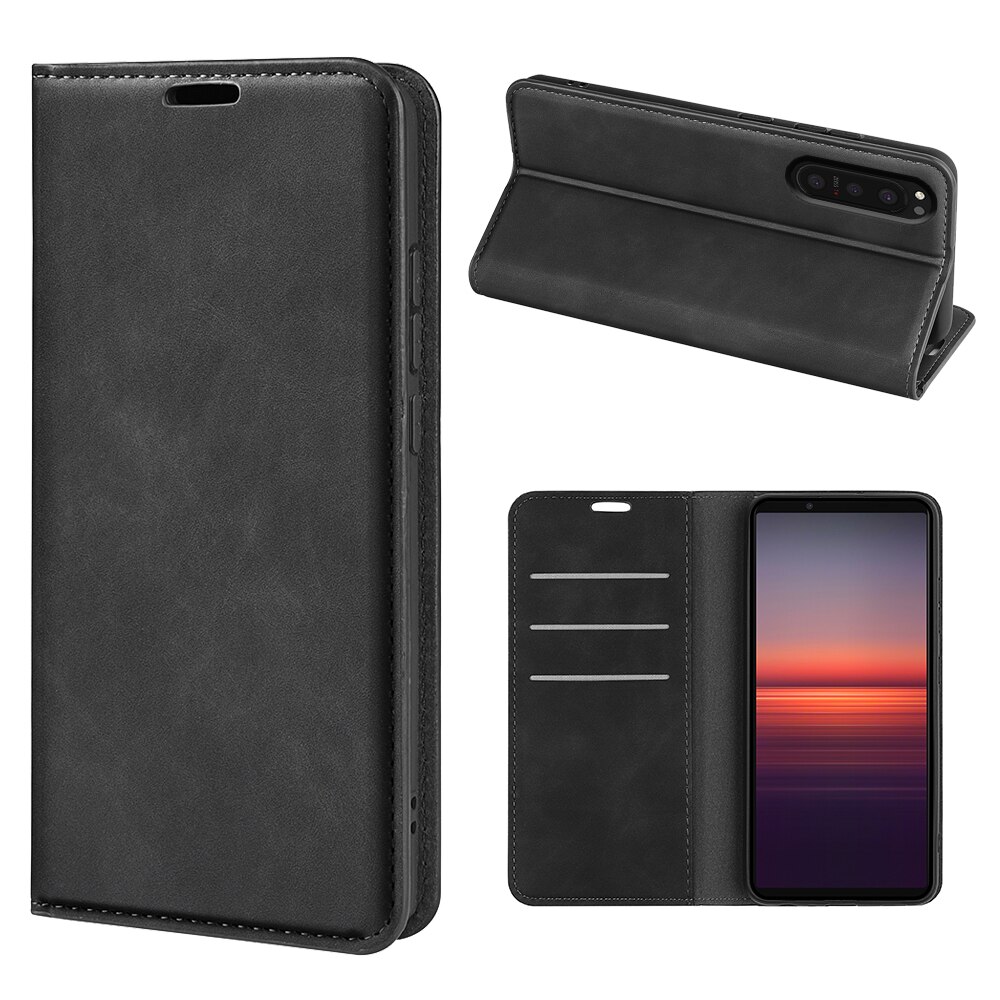 Sony Xperia 5 II Slim Mobilveske Svart