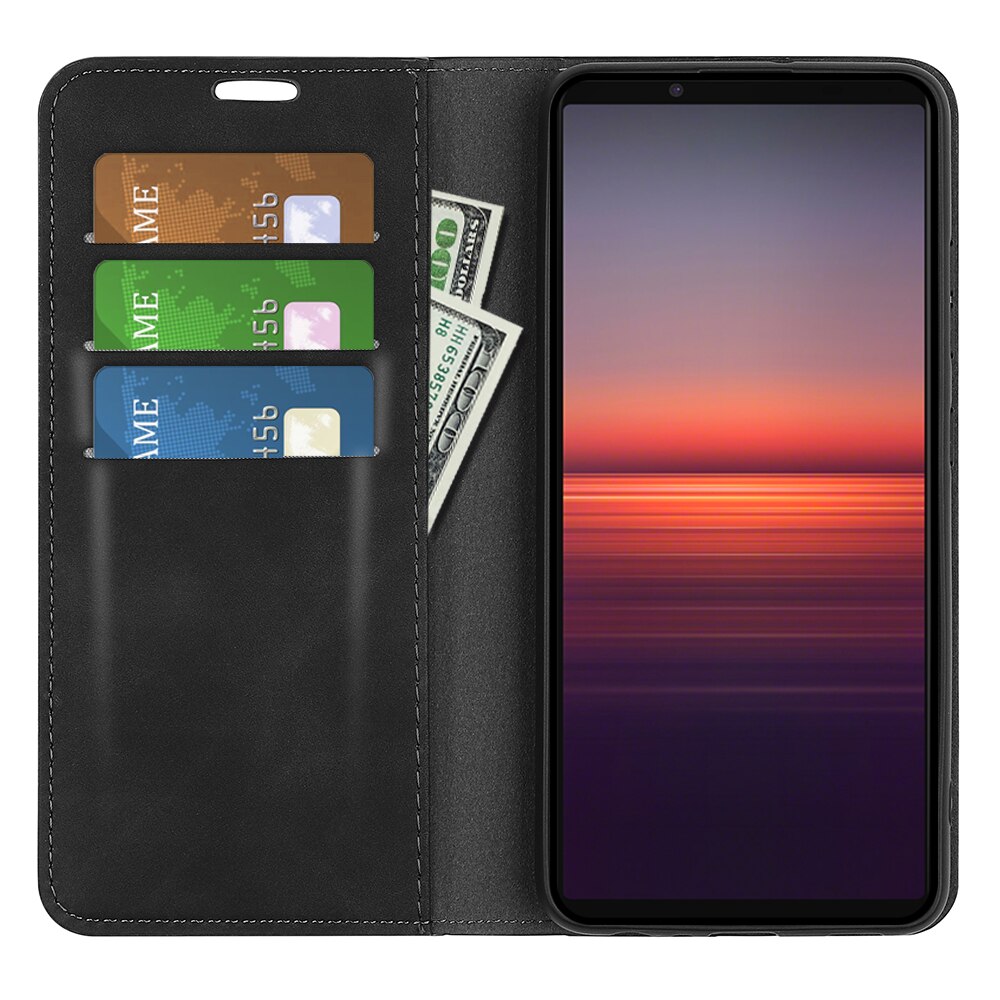 Sony Xperia 5 II Slim Mobilveske Svart