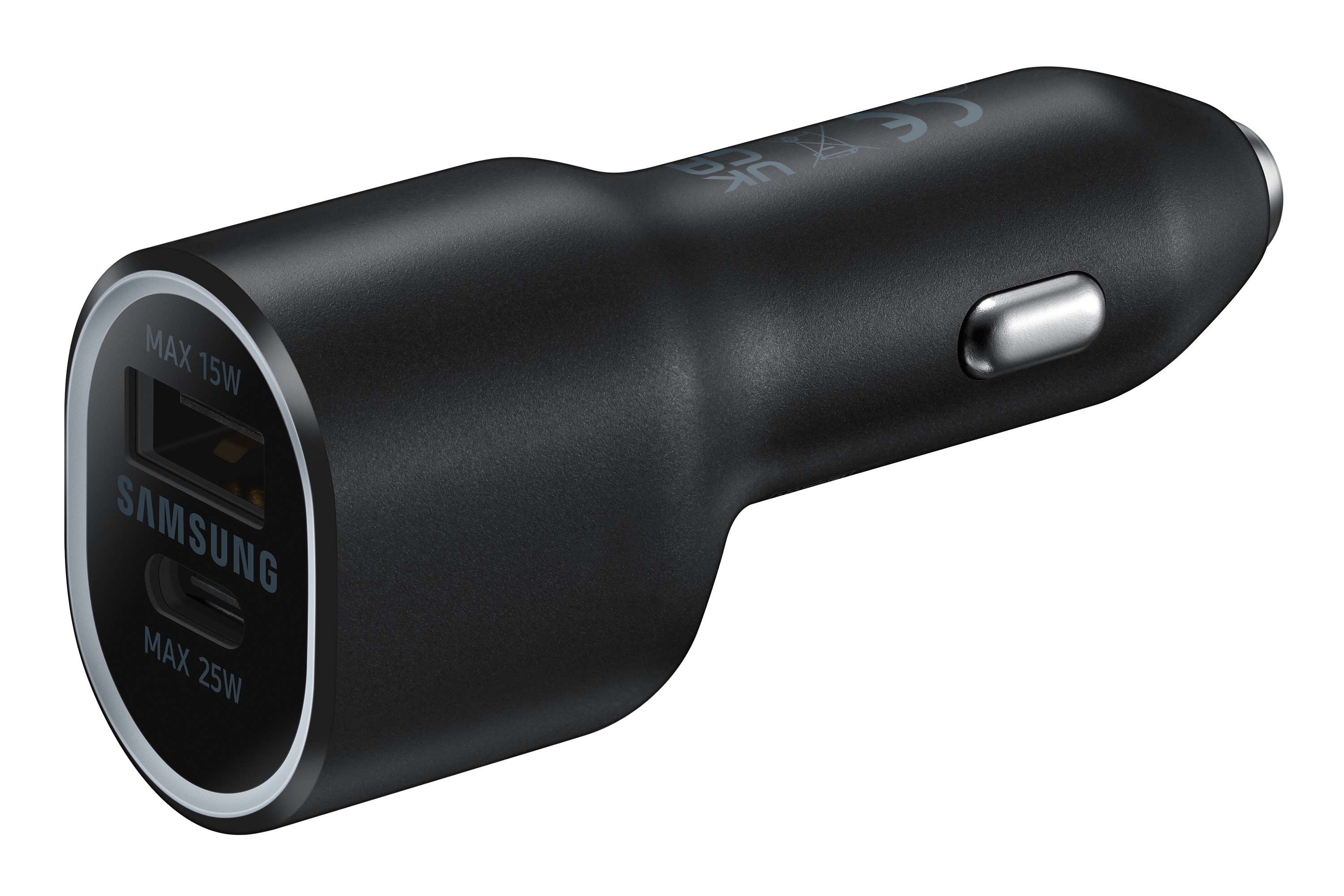 Car Charger Duo  USB-C + USB-A 40W svart