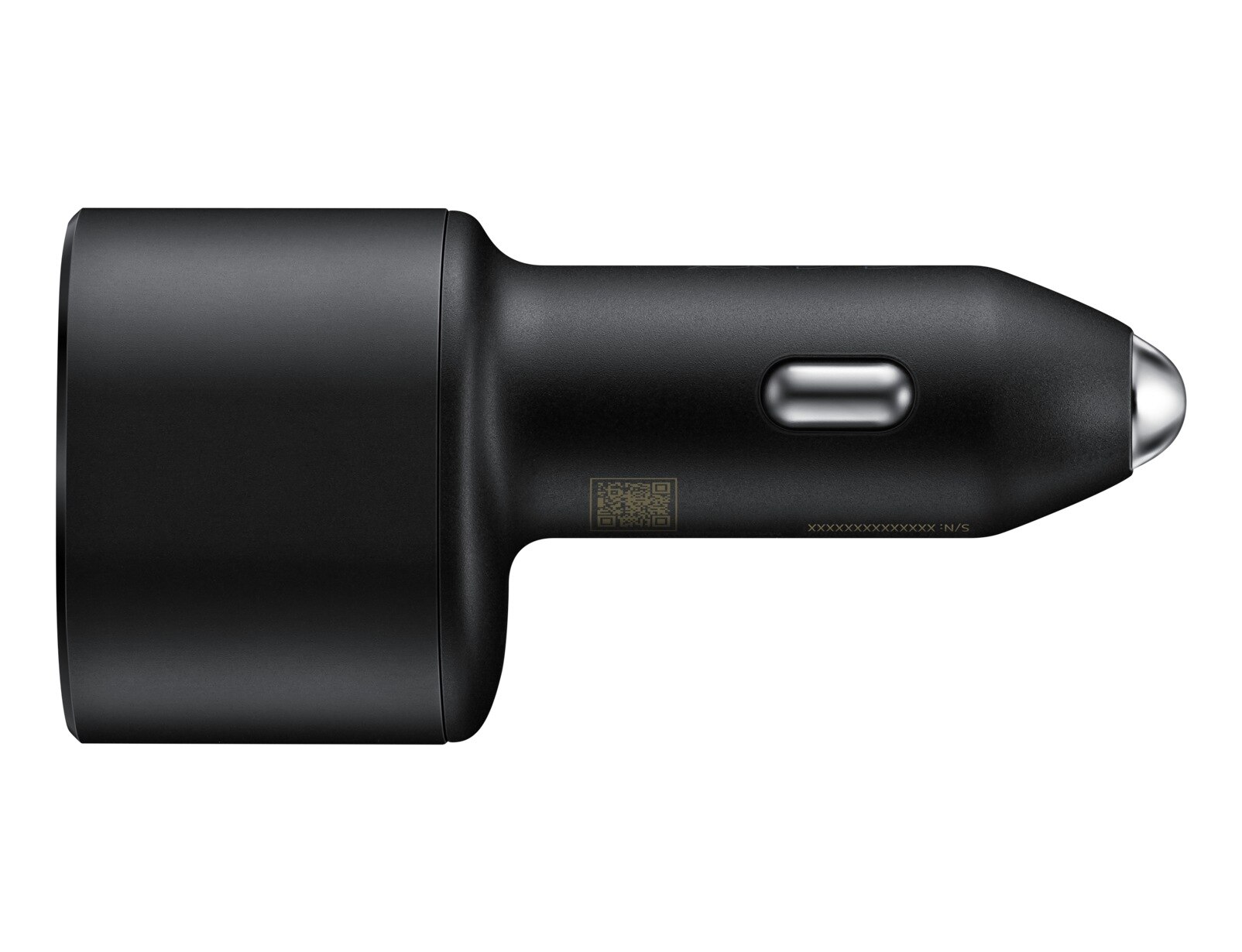 Super Fast Dual Car Charger USB-C + USB-A  (45W+15W) svart
