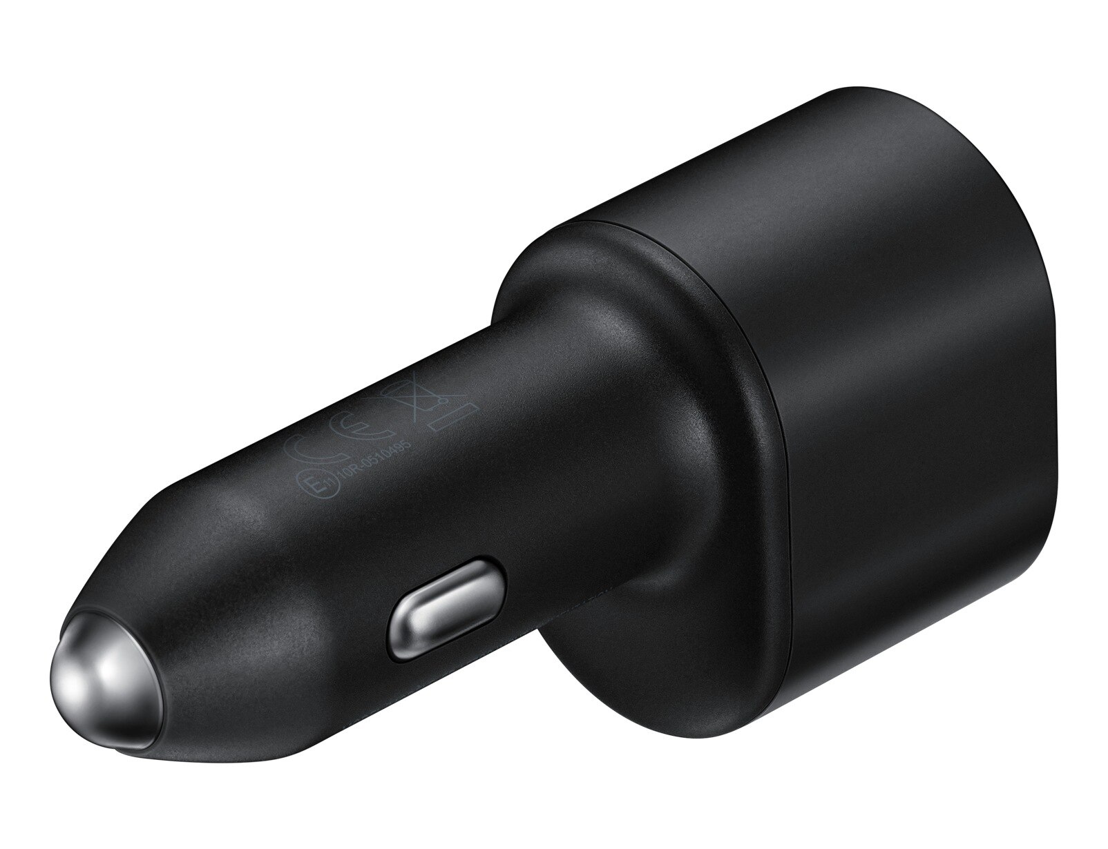 Super Fast Dual Car Charger USB-C + USB-A  (45W+15W) svart