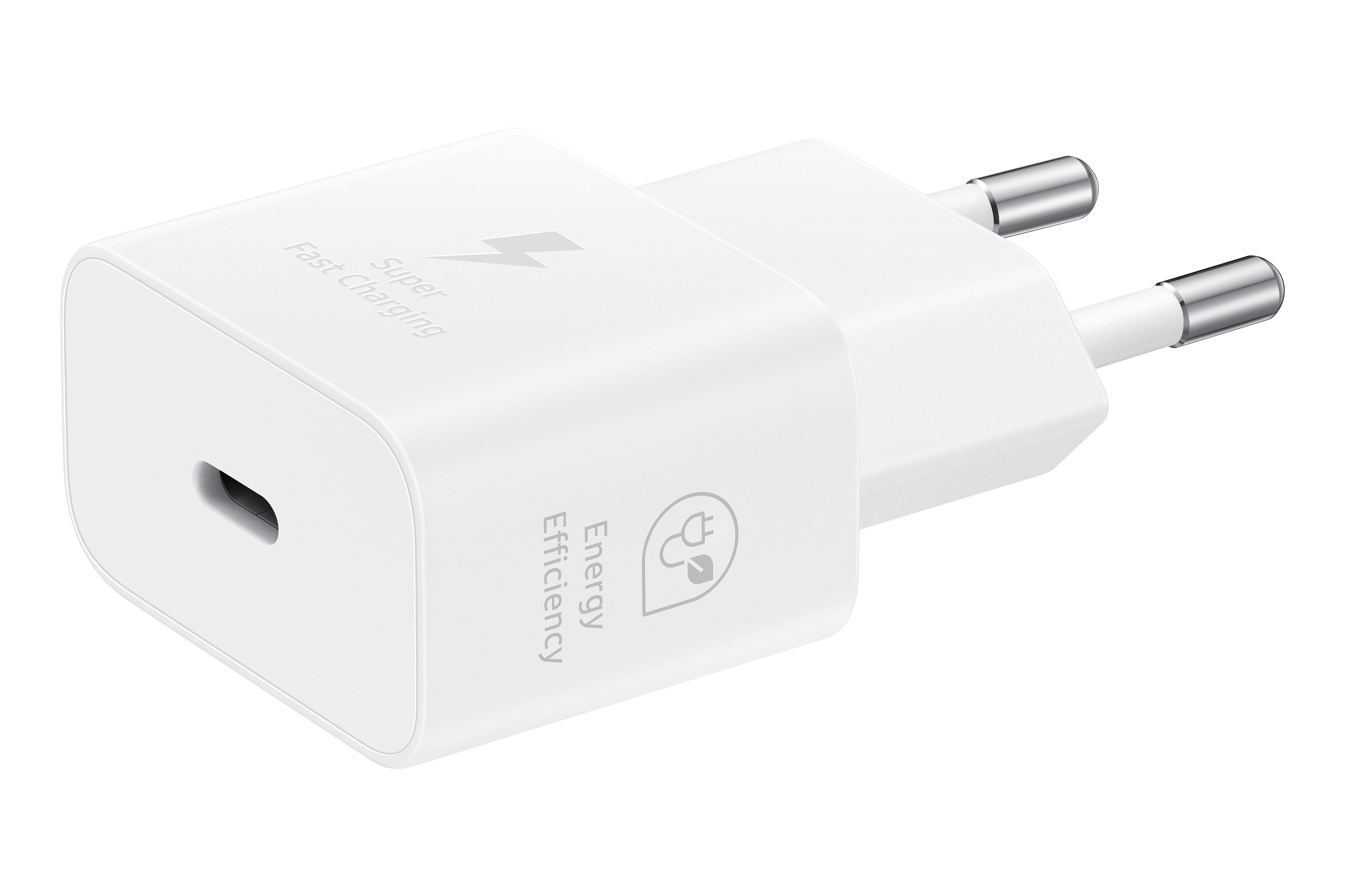 Power Vegglader Fast Charge 25W PD USB-C hvit