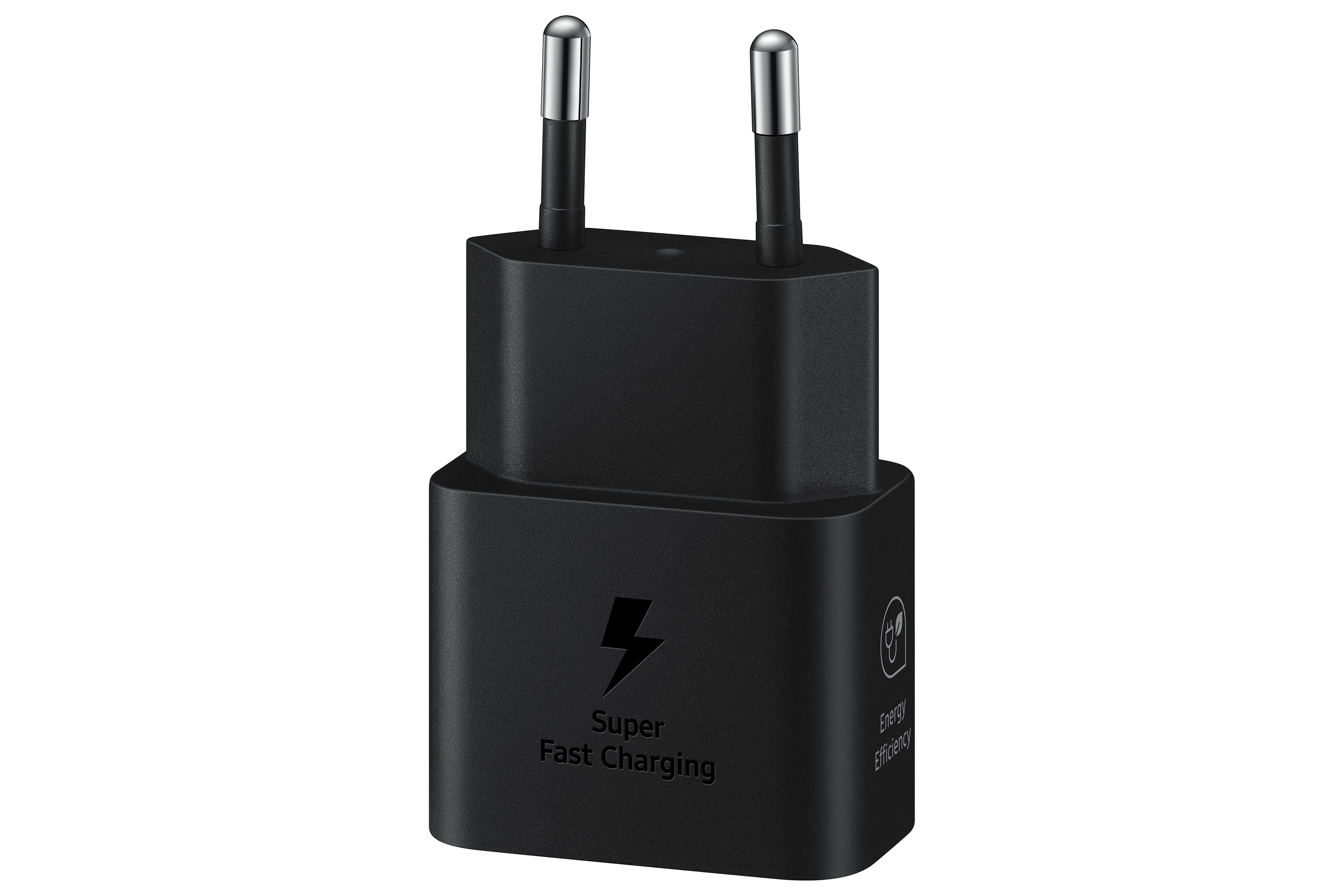 Power Vegglader + Kabel Fast Charge 25W PD USB-C svart
