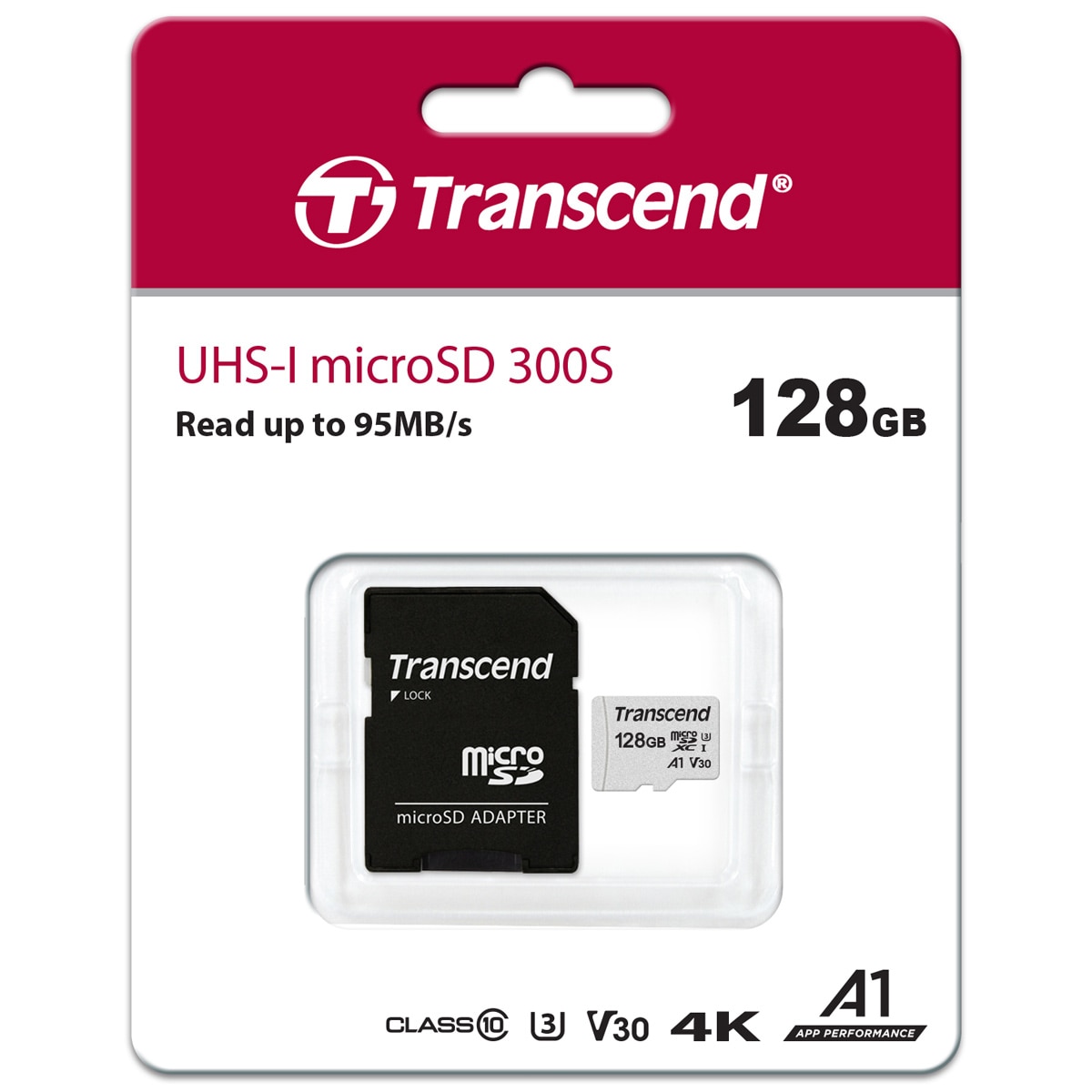 microSDXC 128GB U3 (R95/W40) - Minnekort