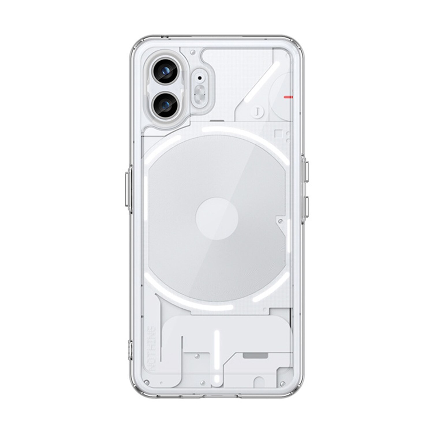 Hybriddeksel Nothing Phone 2 gjennomsiktig
