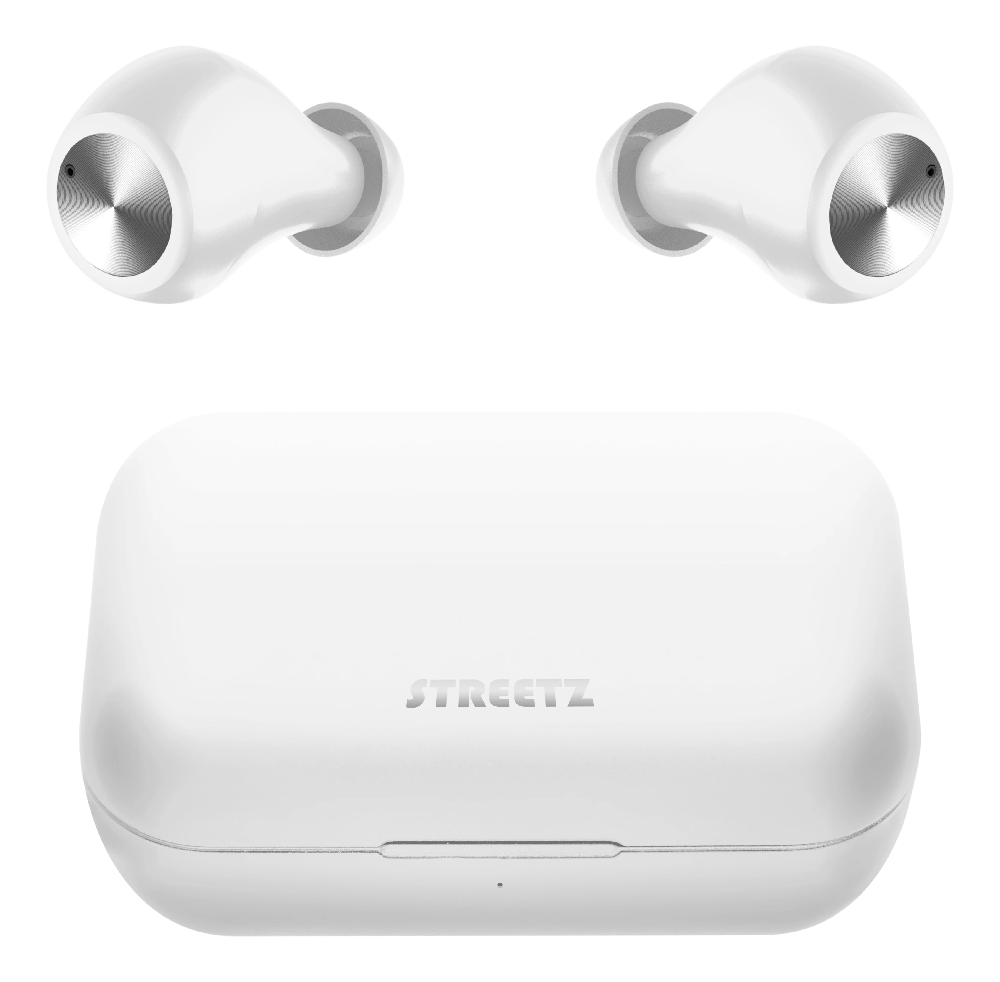 Trådløse in-ear hodetelefoner TWS hvit