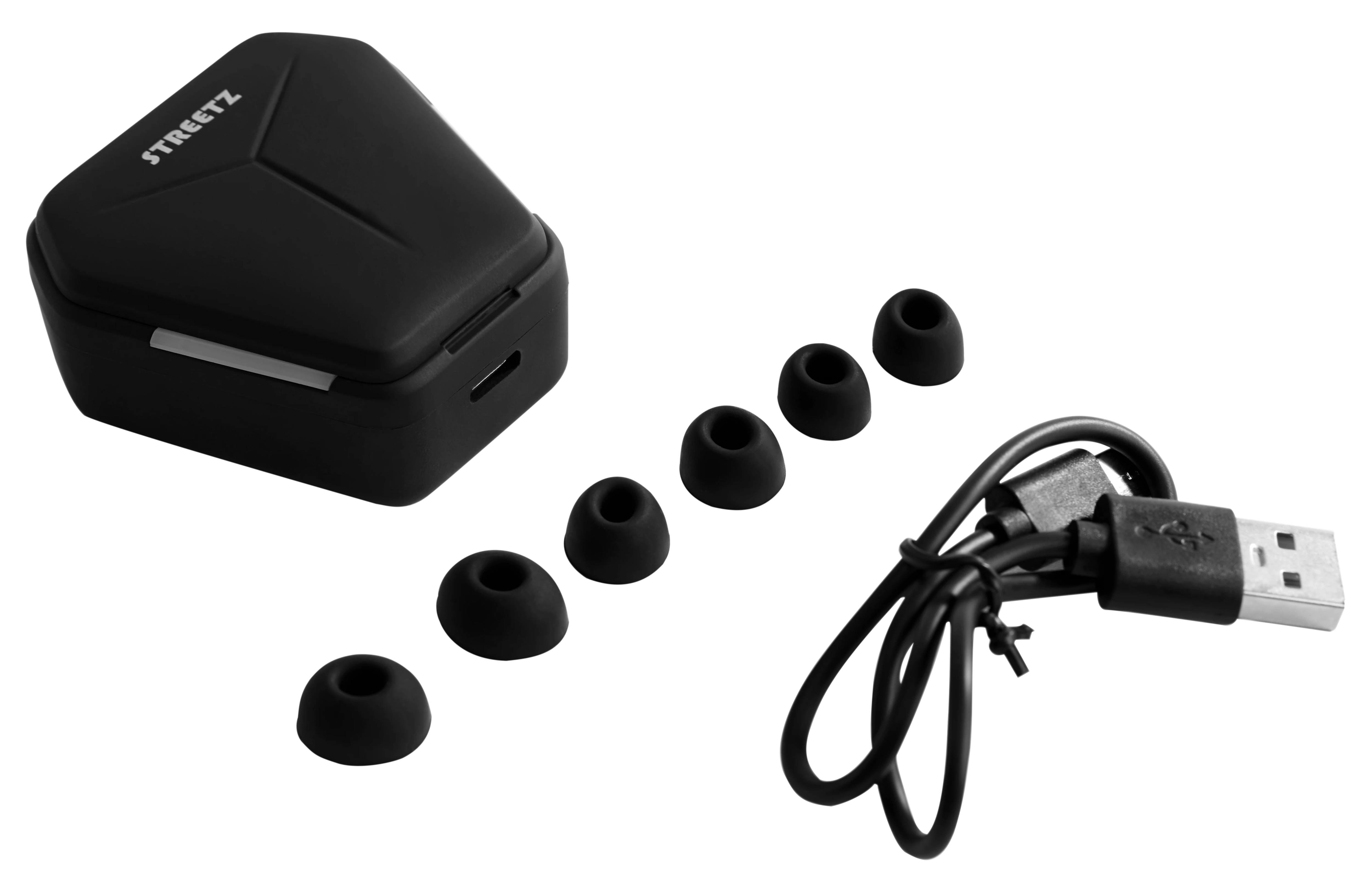 Gaming trådløse True Wireless Stereo in-ear hodetelefoner, svart